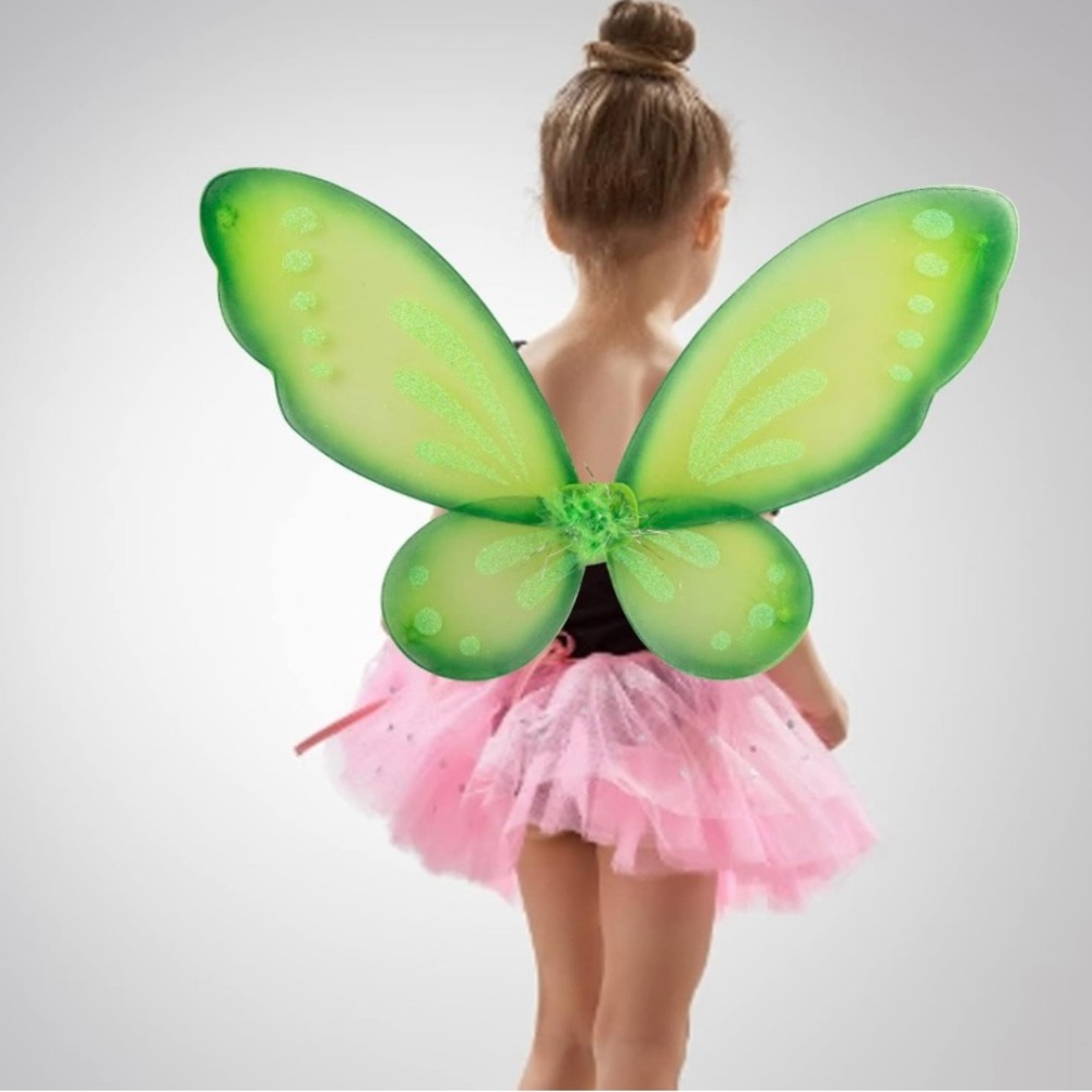 Rhoxshy NEW Sparkle Butterfly 🦋 Fairy Wings for Dress-up NWT (K017,K018,K019)